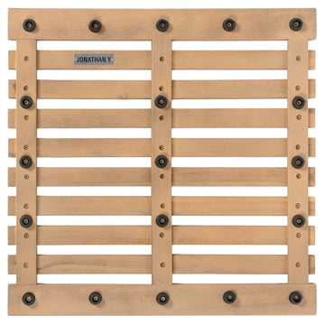 Paige Modern Classic Acacia Wood Slat Mat